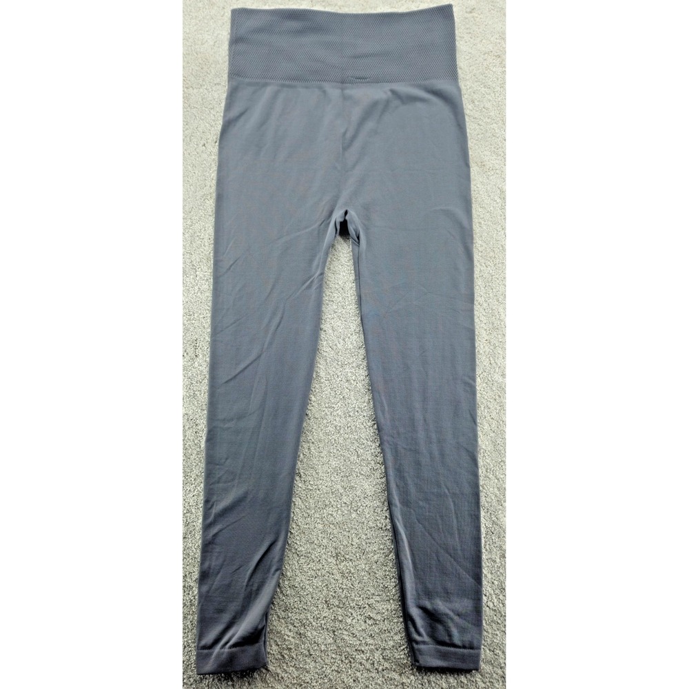 DBCP NO SIZE Women's Fleece Lined High -Waisted Gray Pants. NWT